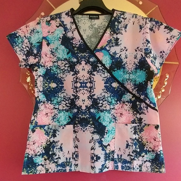 Absolute Tops - Ladies Scrub Top